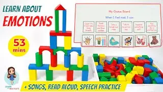EMOTIONS SONG | Feelings for Toddlers and Preschool Kids | Social Story | Gestalt Language Processor