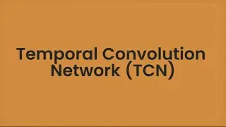 timeseries - forecast using temporal convolution network (TCN)