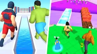 Superhero Bridge Race 3D Gameplay Trailer Part 3 Trending (Android,iOS)