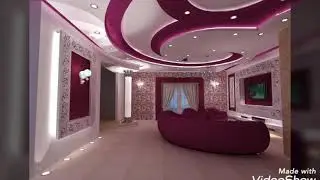 Красивая паталок из гипсакартони,