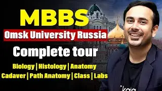 Omsk University Russia Complete Tour | All Classes | Labs