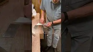 A quick top tip on how to deal with those metal filings when sharpening your scrapers 