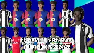 PES 2017 HTV FACEPACK MINI v31 Young Players