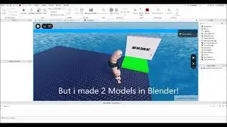 Day 1 of making a Subnautica-based Game in Roblox Studio 