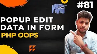 php oop in hindi | popup data from database into form in object oriented in php - 81