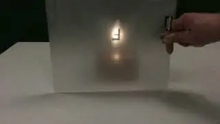 Büchsen-Lochkamera - Optik – Demonstrationsversuch