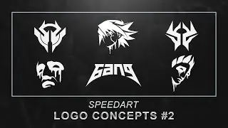 Speedart | Logo Concepts [6in1] #2 | by yuseifx