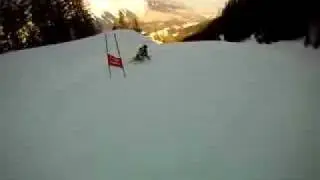 Kjetil Jansrud in Paganella inseguito da Tommy Ford