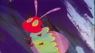 The Very Hungry Caterpillar eating fruit (and a green leaf), but it's set to Good Stuff