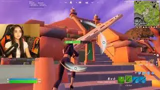 DQ1R SOLO SQUAD 1 VS 4 GAMEPLAY WITH GIRL #29 | Fornite