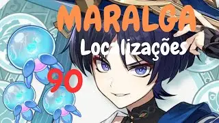 MARALGA 90 locais ROTA RÁPIDA (Genshin Impact 4.0)