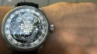 Карпы Кои - механизм Patek Philippe 1920 годов, часы на заказ по идее клиента