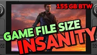 「Game File Size INSANITY on Steam Deck」