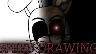 (FNaF OC Drawing) Bun The Rabbit (SPEED DRAWING)