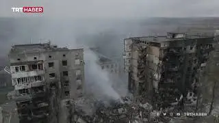 Ukrayna Borodyanka  bombardıman sonrası