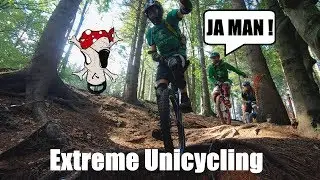 Downhill Unicycling - Ja Man Camp 2019