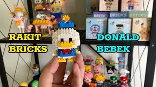 RAKIT MAINAN BRICKS DONALD BEBEK | NANO BLOCK | MAINAN LUCU | KARTUN ANAK | DONALD BEBEK