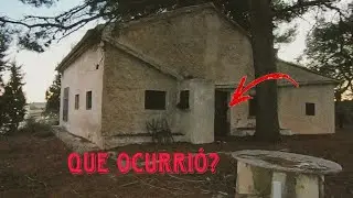 UNA CASA SOLITARIA, LA ABANDONARON POR EL RUIDO? MIREN...