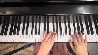 Rust College Piano Lab: A Major Scale Hands Together Fast Tempo