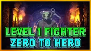 Level 1 Green Lizard Fighter | Zero to Hero | Dark and Darker