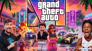 GTA 6  but it’s in LEGO World (Gameplay Reimagined by AI)