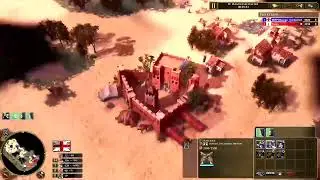 Age of Empires 3 Definitive Edition - 1v1 Gameplay Deutsch - Briten Pikeman Rush vs Portugal FF