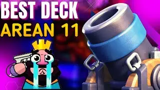 Clash Royale Best Deck For Arena 11  || Clash Royale Decks || Mortar deck