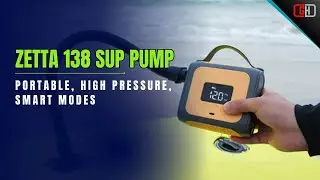 Zetta 138 SUP Pump: Portable, High Pressure, Smart Modes