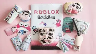 [Paper diy] Roblox Baddie Skincare & Make up Blind bag 로블록스 스킨케어 & 메이크업 블라인드백 |Shinchan | ASMR