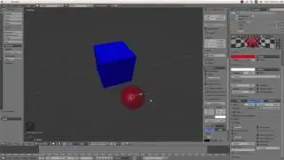 Blender | make object transparent in the viewport and rendering