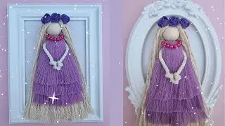 How to make a  Macrame doll