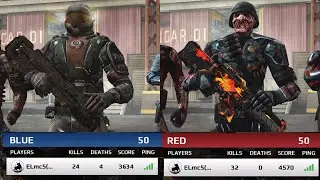 Modern Combat 5 The Enforcer vs Grinders (Supermarine vs Paragon)😅vs😁