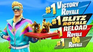 Winning EVERY Mode In Fortnite In A Row!