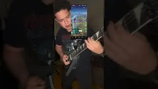 FORTNITE JUST BECAME MY FAVORITE GAME #metallica #fortnite #metal #thrashmetal #thrash #guitar