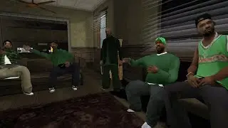 GTA SA Cutscene Grove Members & Improvements
