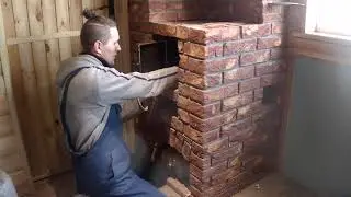 Печь "малютка" первый розжиг