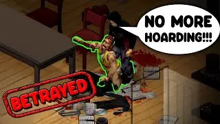 When your friend betrays you in Project Zomboid...