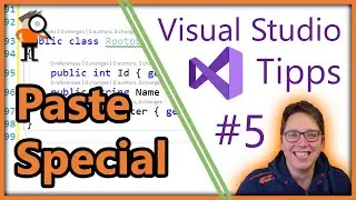 Paste Special - Visual Studio Tipp #5