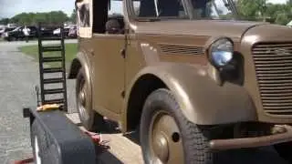 WWII Japanese Type 95 Kurogane 4X4 detail walk around video