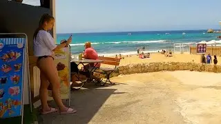 Ride 329 - Riding to the beach at Malta's Golden Bay
