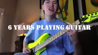 Extreme "Play With Me" Guitar Cover - 6 Years Guitar Progress