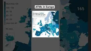 Atms in Europe #shorts