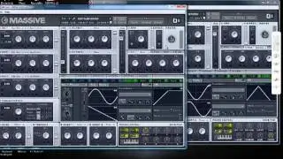 how to create a space laces wowow effect in massive