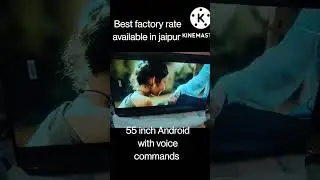 55 inch smart Android led tv voice commands #shorts #smarthubjaipur