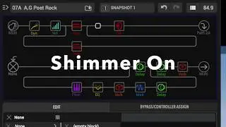 Alex.Guitars Ambient Swells / Shimmer / Post Rock preset demo