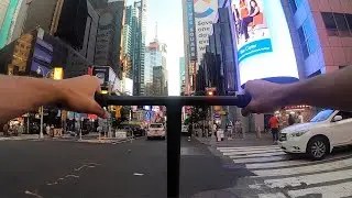 GoPro Scootering In NYC