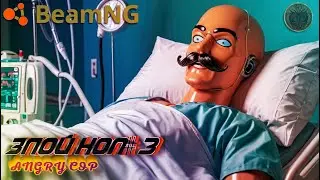 BeamNG drive. Злой коп#3 Angry cop#3