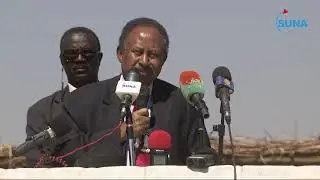 #السودان #سونا |  حمدوك يخاطب اهالي كاودا