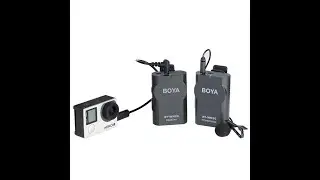 BOYA BY-WM2G. Тест беспроводной системы записи звука...