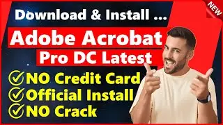 Safe Way to Download and Install Adobe Acrobat Pro DC in 2024 Full Version Trial without Credit Card